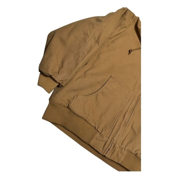 CORNER STONE Canvas Hooded Lined Outdoor Work Coat Jacket Branded Mens 3XL - Picture 5 of 5